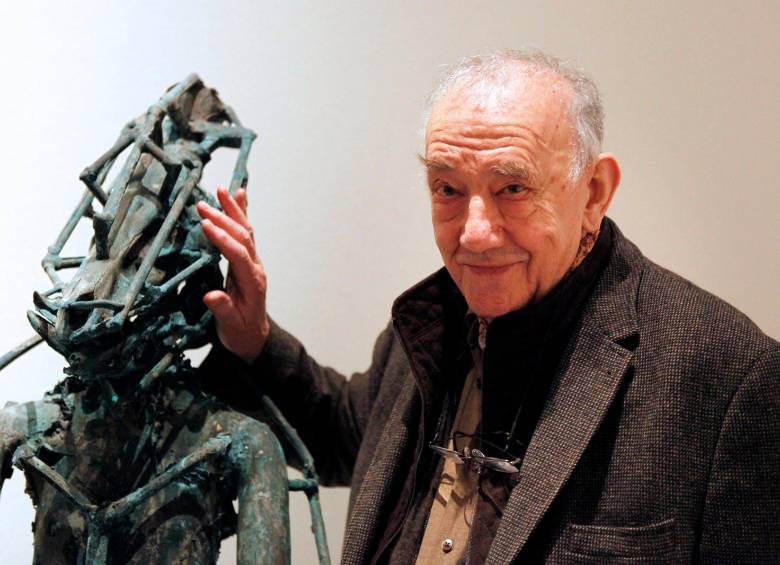 El artista y escritor Daniel Isaac Feinstein, también conocido como Daniel Spoerri, ​ es para muchos “la figura central del arte de posguerra europeo”. Foto AFP.
