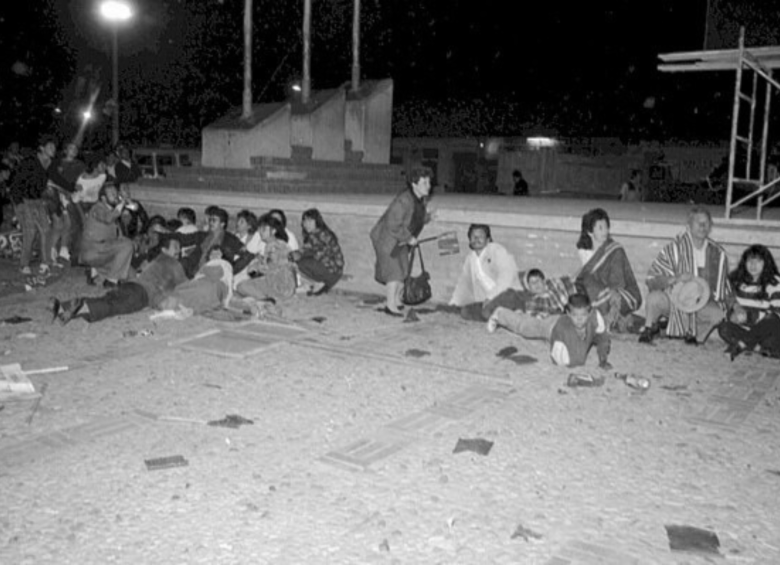 El 18 de agosto de 1989 en Soacha ocurrió el magnicidio del liberal, Luis Carlos Galán. Ese día también fue asesinado el concejal, Julio Cesar Peñaloza. Foto: Colprensa