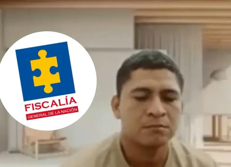 Jefferson Sánchez Correa, alias El Mono, señalado de reclutar menores para las disidencias de las Farc en Guaviare y Vaupés. Foto: Fiscalía General de la Nación