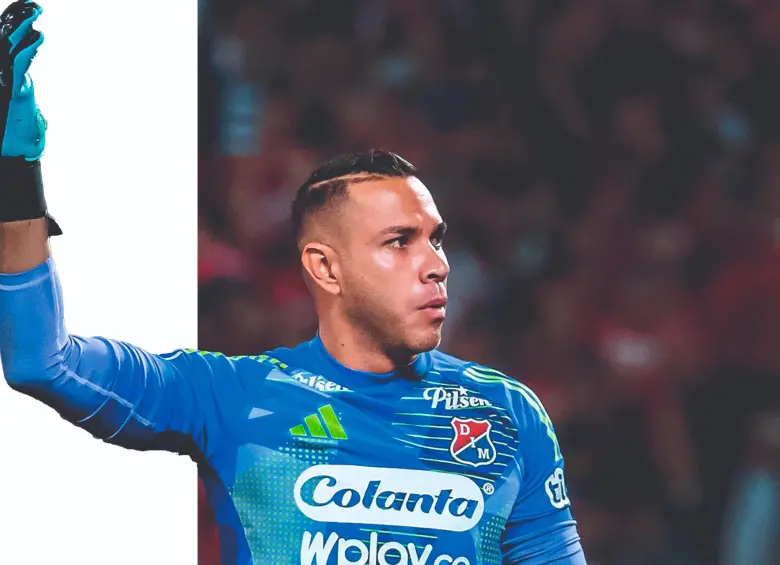 Éder Chaux ha sido el titular en el Medellín durante todo agosto. En este mes, los rojos han mostrado buen nivel. FOTO juan antonio sánchez