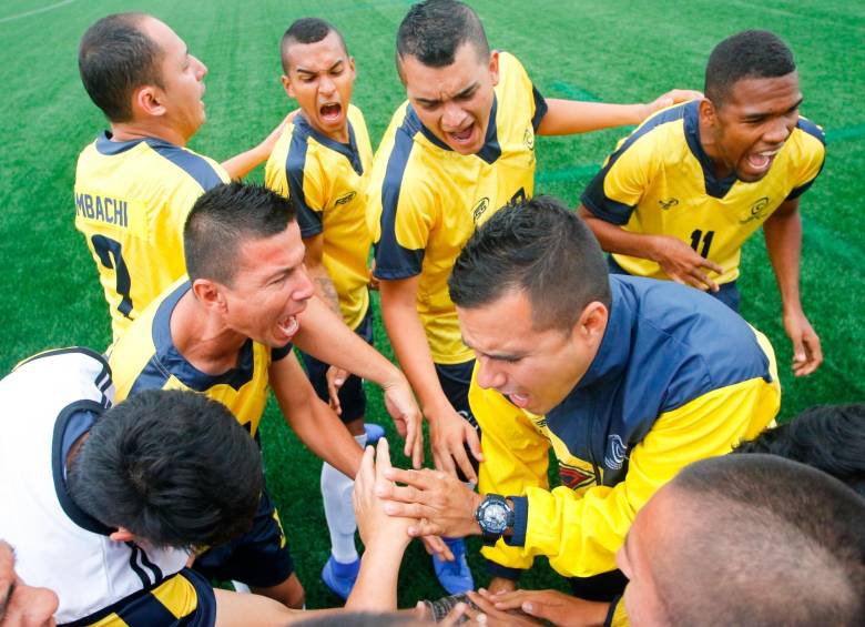 Así festejó Colombia su título en Italia. FOTO Cortesía 