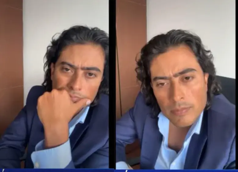 Nicolás Petro, en juicio por lavado de activos. Foto: captura de video