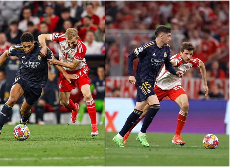 Imágenes del primer partido en Alemania que terminó 2-2. FOTO: CUENTA DE X @RealMadrid 