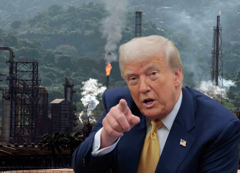 Donald Trump arremetió contra las petroleras y anunció medidas para evitar la “especulación”. Fotos: Getty Images y AFP