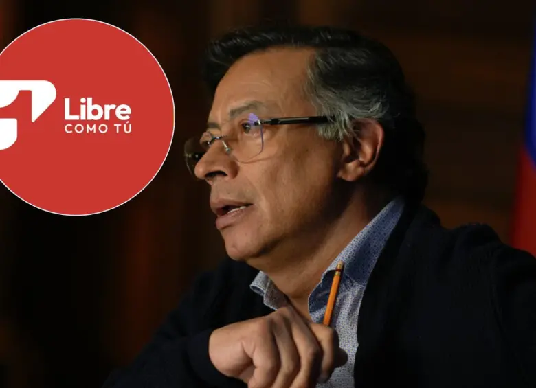 El presidente Gustavo Petro ordenó abrir licitación del Canal 1. Gremios y periodistas alertan sobre amenaza a la libertad de expresión. FOTO: COLPRENSA Y EL COLOMBIANO