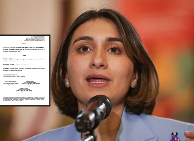 ¿Sí cumple los requisitos? Justicia se pronunció sobre nombramiento de Laura Sarabia como embajadora en Londres