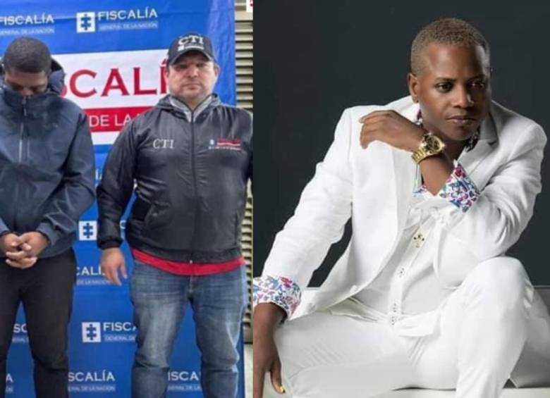 El sospechoso fue capturado en Bogotá por uniformados del CTI de Pasto, que estaban tras su pista y con apoyo de servidores del CTI a nivel central, cuando salía de un local comercial. FOTO: REDES SOCIALES TIRSO Y CAPTURA VIDEO FISCALÍA