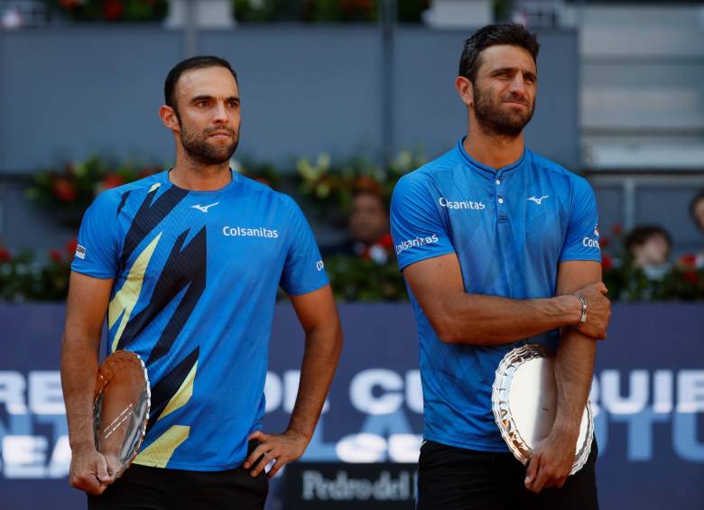 La pareja de tenistas colombianos vienen de buenas actuaciones en Roland Garros, Wimbledon y el Abierto de Estados Unidos. FOTO EFE