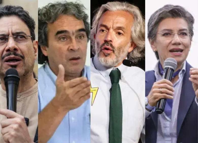 Sectores afines a Cepeda han querido acercarse a Sergio Fajardo, Juan Daniel Oviedo y Claudia López. Foto: Colprensa/ El Colombiano.