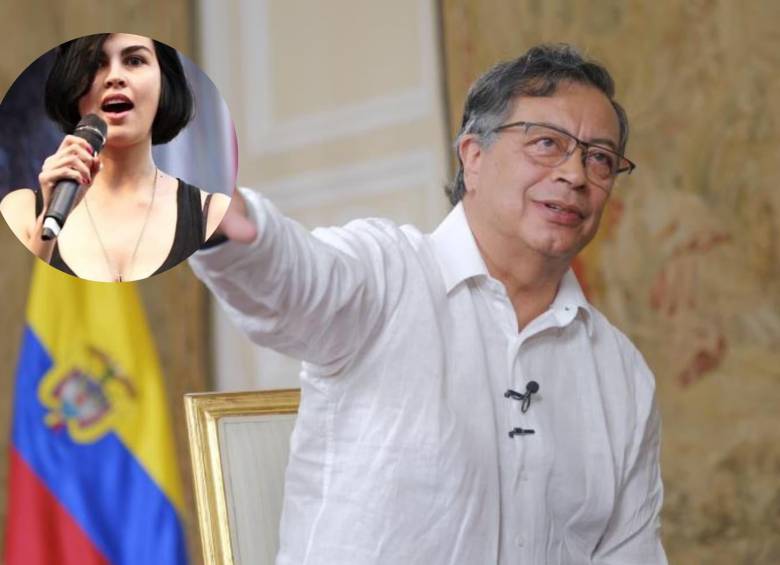 El presidente Gustavo Petro se refirió a la líder social Hannah Escobar, caso por el cual debe retractarse por orden judicial tras llamarla “nazi”. FOTO PRESIDENCIA-redes sociales