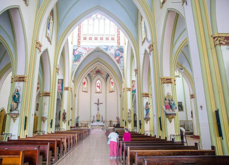La Parroquia Nuestra Señora de las Mercedes es la que alberga el sepulcro. FOTO EDWIN BUSTAMANTE.