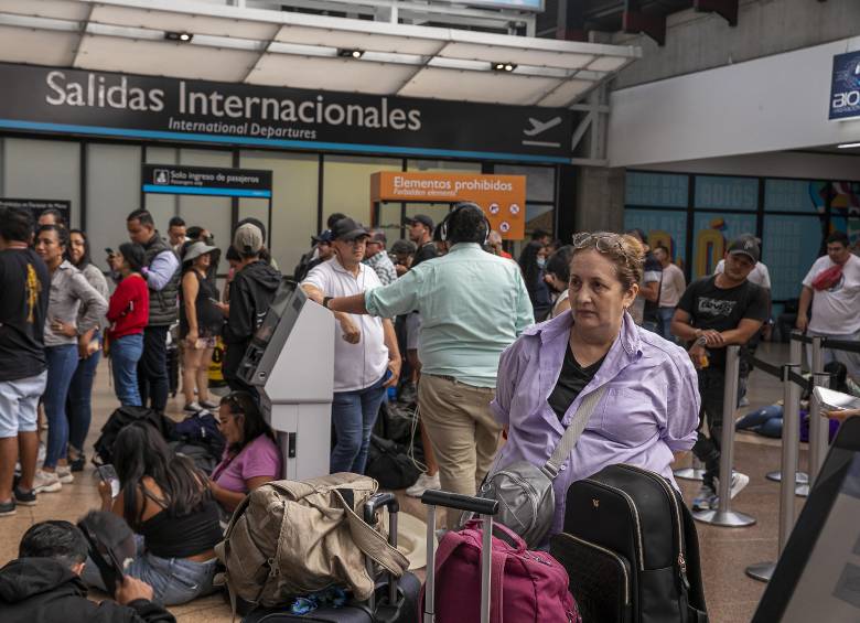 El José María Córdova fue el segundo aeropuerto con más salidas de colombianos al exterior en enero de 2026. Foto: Carlos Alberto Velásquez