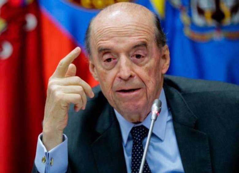 El canciller y ministro de Relaciones Exteriores, Álvaro Leyva. FOTO: COLPRENSA