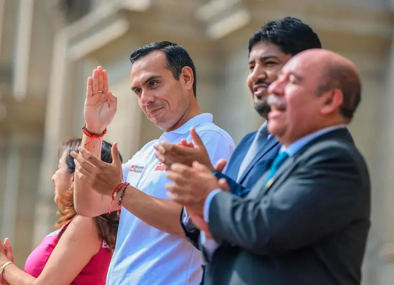 Jerí enfrenta hasta siete pedidos de censura del Congreso que presidió antes de asumir como jefe de Estado interino. FOTO: Tomada de X @presidenciaperu