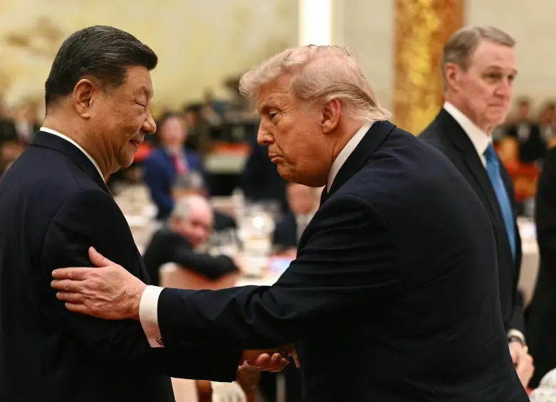 Xi Jinping, presidente de la República Popular China; y Donald Trump, presidente de los Estados Unidos.