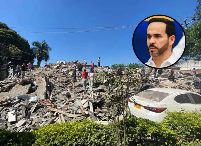 Destrozos en Cali, una de las ciudades más afectadas por el terremoto. Foto: Andrés F. Carmona B. - EL COLOMBIANO.