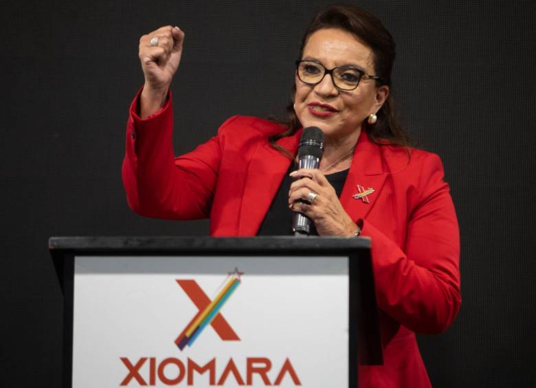 La presidenta de Honduras, Xiomara Castro. FOTO: Getty
