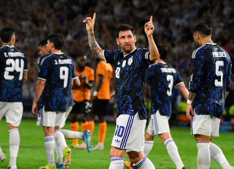 Messi suma 116 goles y 64 asistencias en 198 presencias con la Selección Argentina. FOTO: GETTY
