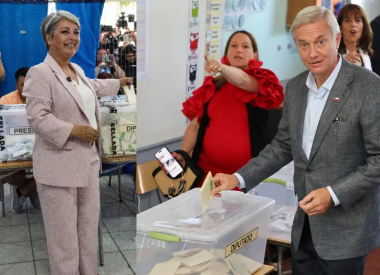 Entre la comunista moderada Jara y el ultraderechista Kast saldrá el sucesor de Boric en Chile. Foto: Getty Images