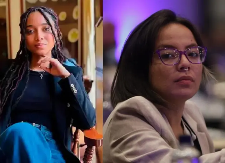 Juliana Guerrero y Jennifer Pedraza se verán este viernes ante la Corte Suprema por denuncias cruzadas. FOTO: Colprensa. 