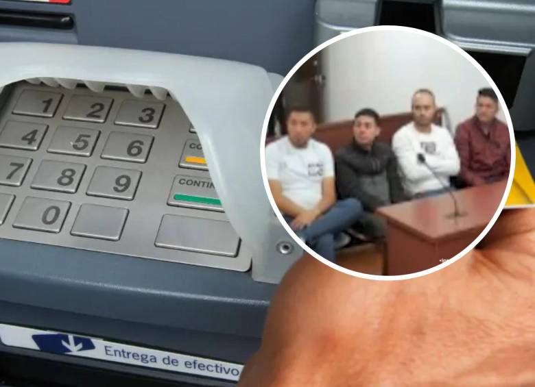 Los Quintis: cae la banda señalada de alterar cajeros automáticos para robar. Foto: Archivo El Colombiano / Fiscalía