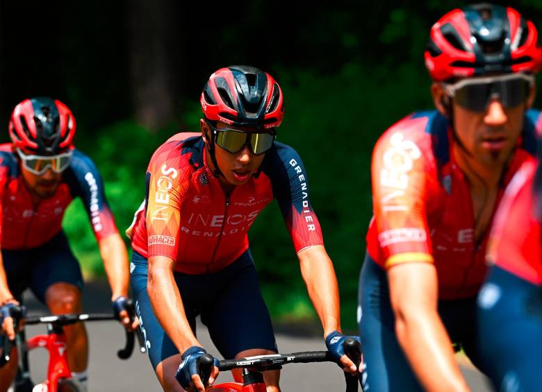 Egan Bernal, ganador del Tour y el Giro, es una de las figuras de la Vuelta a España. FOTO GETTY