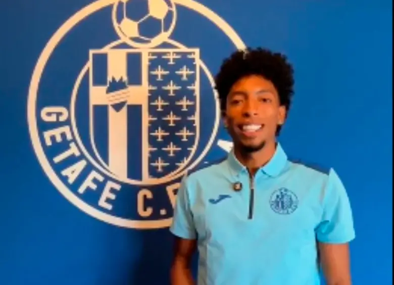 Johan Mojica, nuevo jugador del Getafe. FOTO: Captura de vídeo