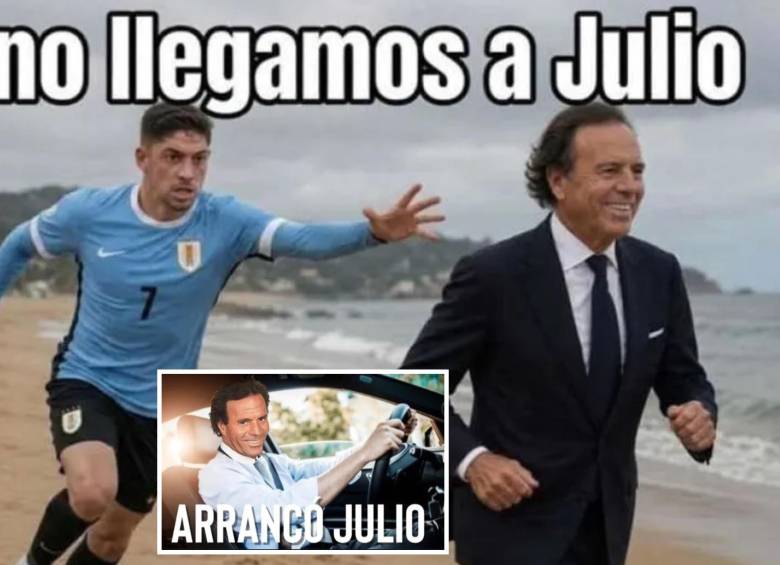 Impulsadas por la IA y la euforia de la Copa del Mundo, las redes sociales se han inundado de imágenes hiperrealistas que colocan al cantante español en el centro de las canchas y los estadios. FOTO: Tomada de redes sociales