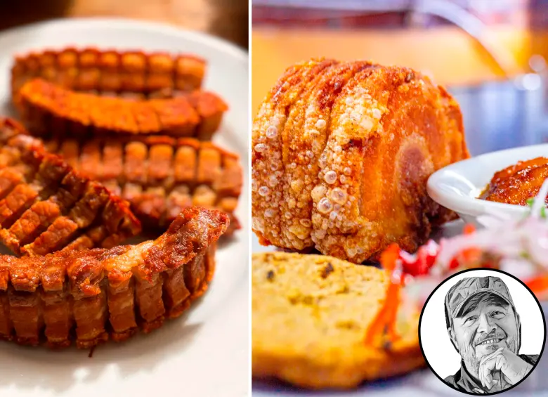 Nada más delicioso que un buen chicharrón. FOTOS Cortesía Álvaro Molina