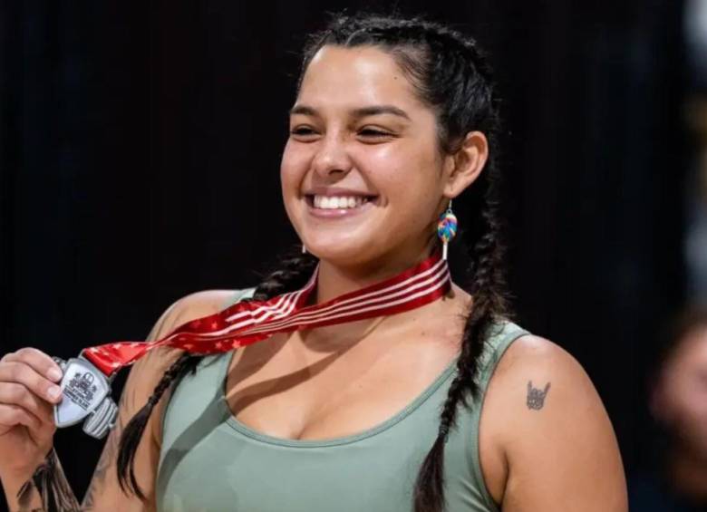 Nicolth Hernández es una luchadora colombiana que desde hace 15 años vive en Estados Unidos. Foto: Facebook