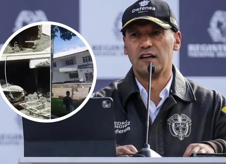 El gobernador Jorge Octavio Guzmán Gutiérrez hizo un llamado urgente al Ministerio de Defensa para que implemente medidas de protección en la zona. FOTO: Captura video de redes sociales y Colprensa