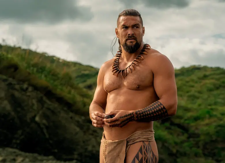 Jason Momoa protagoniza El gran guerrero, la nueva serie histórica basada en Hawái, donde él nació. FOTO Cortesía