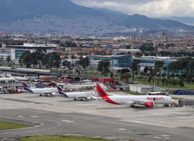 Aeropuerto Internacional El Dorado en Bogotá. FOTO: COLPRENSA