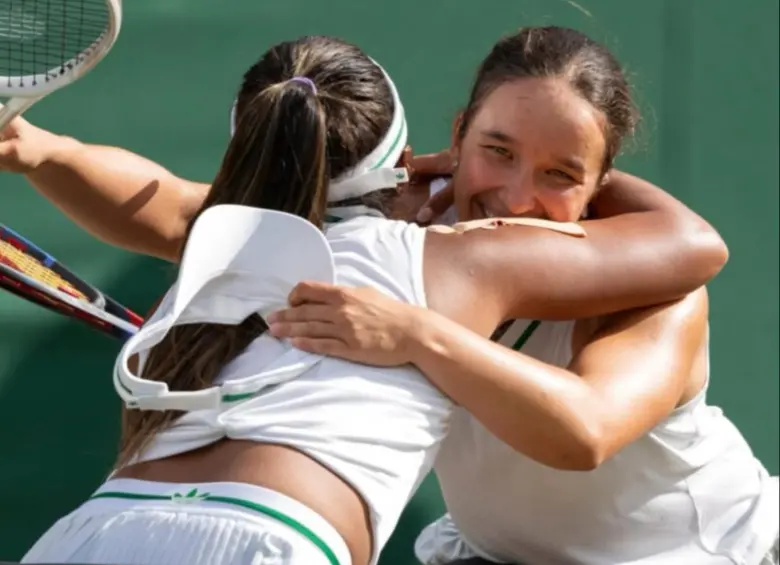Angélica es la tercera colombiana en llegar a una final de este importante Gran Slam. FOTO: WIMBLEDON