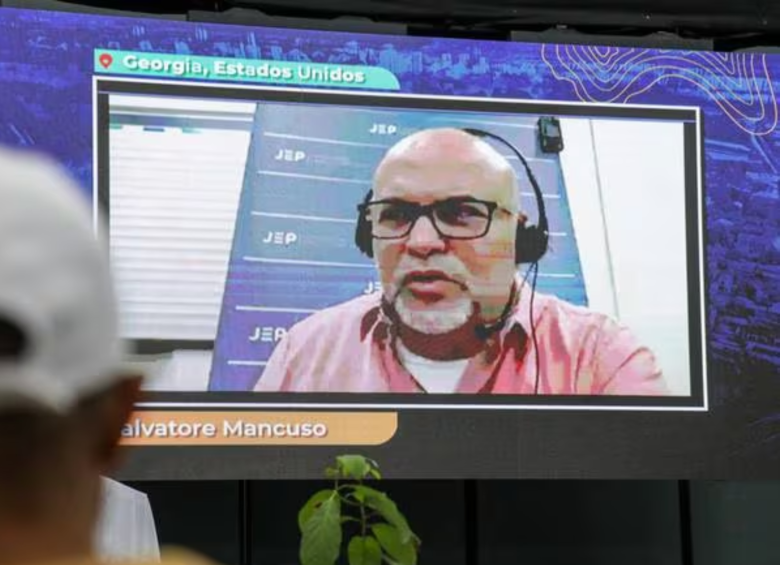 El exjefe paramilitar Salvatore Mancuso fue admitido en la Jurisdicción Especial para la Paz pero apelará el fallo de sometimiento. FOTO: Colprensa