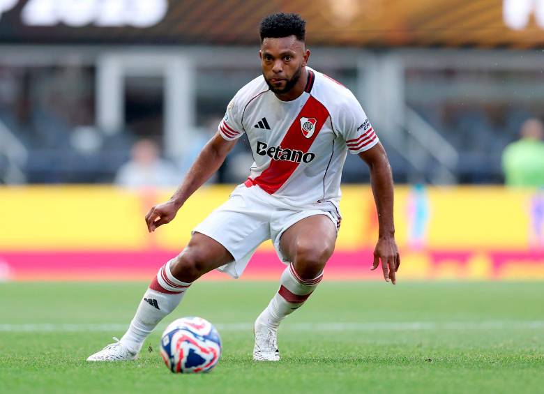 Miguel Ángel Borja abandona el fútbol argentino con River y es el nuevo fichaje de Cruz Azul de México. Foto: GETTY. 