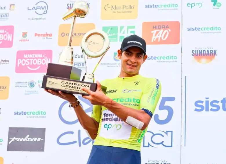 En su regreso al país, Diego Camargo reinó en el Clásico RCN. En la reciente Vuelta a Colombia fue segundo. FOTO: Cortesía Ánderson Bonilla