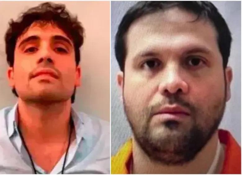 Ovidio y Joaquín Guzmán López, hijos de Joaquín ‘El Chapo’ Guzmán, decidieron hacer negociaciones para colaborar con las autoridades de Estados Unidos. FOTO: DEA y Cortesía