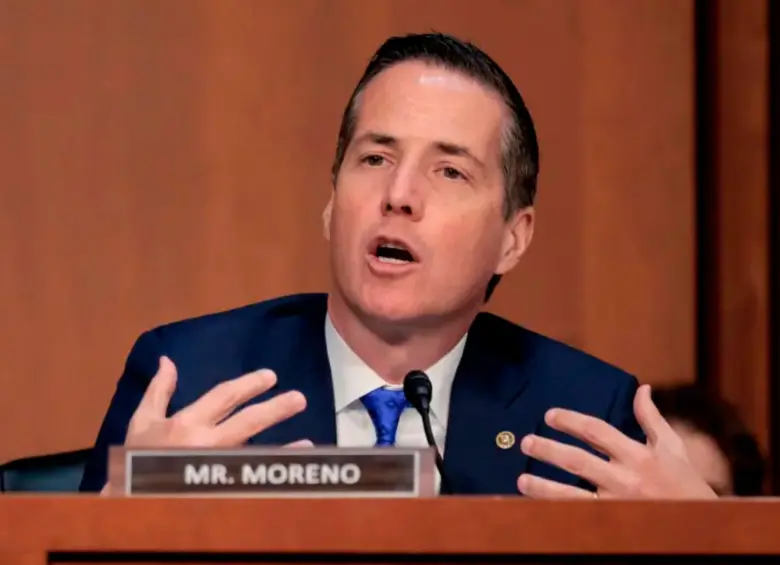 Bernie Moreno es senador republicano por el estado de Ohio. FOTO: Getty