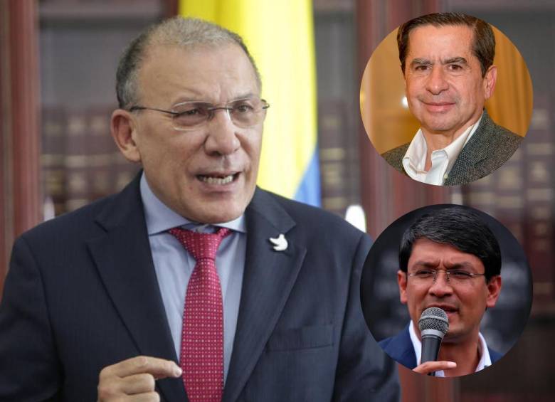 Roy Barreras. Arriba Juan Fernando Cristo, abajo Camilo Romero. FOTOS: COLPRENSA.