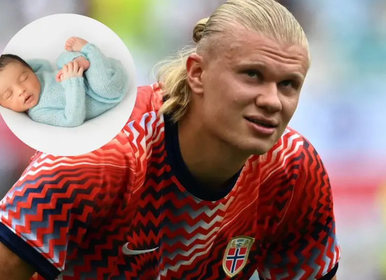 El delantero noruego Erling Haaland se convirtió en una de las grandes figuras del Mundial de 2026 y su popularidad llegó hasta Perú, donde más de 500 recién nacidos fueron registrados con su nombre o apellido. FOTO: AFP, Magnific. 
