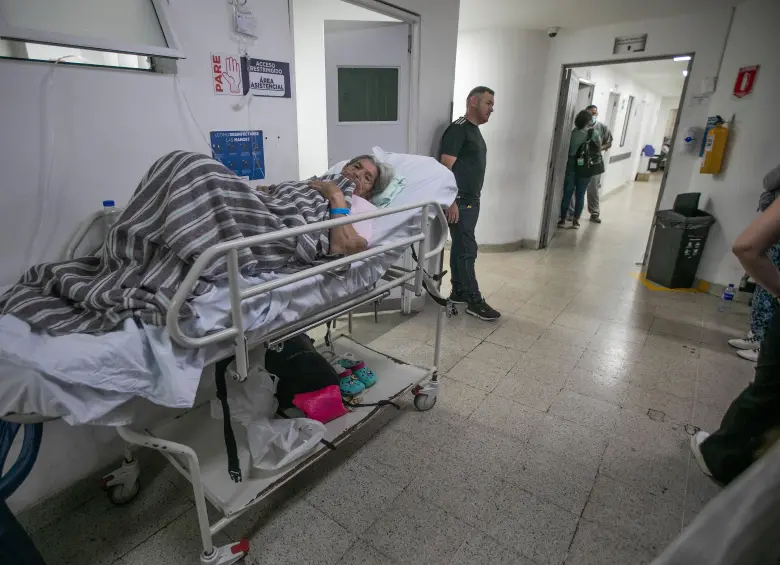 La sala de urgencias del hospital Marco Fidel Suárez de Bello es la última de mediana y alta complejidad que funciona en ese municipio, tras el cierre de ese servicio en otras dos clínicas este año. FOTO Esneyder Gutiérrez