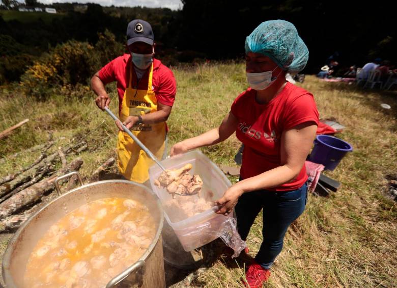 Así vivieron los antioqueños el tradicional Festival de Sancochos en Santa Elena
