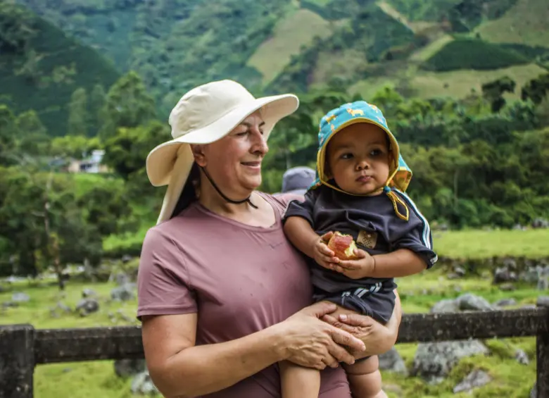 Familias en el recorrido. Foto: Cristina Rodríguez.