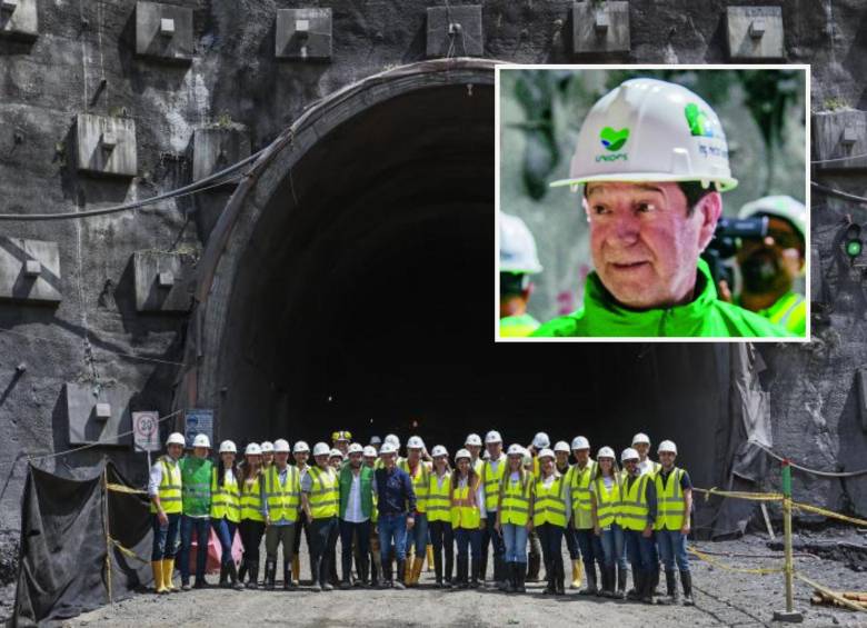 Apertura del Túnel el Toyo Guillermo Gaviria Echeverry. Foto: Manuel Saldarriaga Quintero