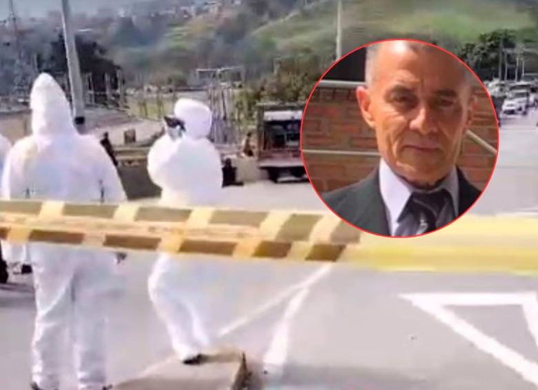 El incidente ocurrió en el intercambio vial que marca la entrada a Girardota desde la doble calzada Bello-Hatillo. FOTO: CAPTURA DE PANTALLA