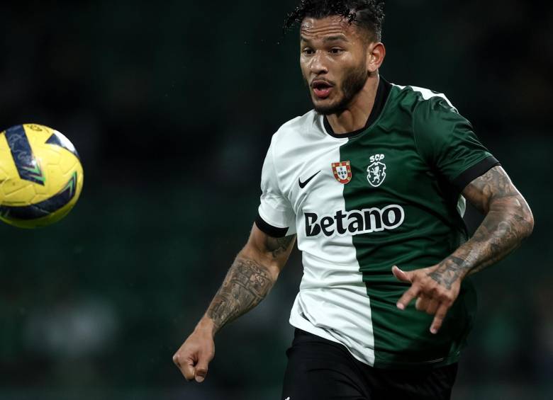 Con el 37.04% de los votos, el delantero colombiano Luis Javier Suárez obtuvo el máximo galardón mensual de la liga lusa, siendo el más destacado del Sporting de Portugal. FOTO: Tomada de redes sociales @SportingCP