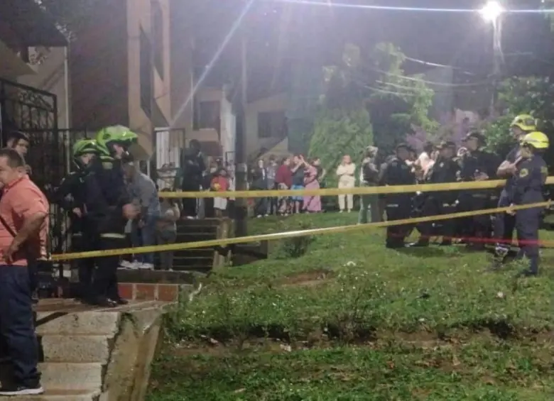 Este fue el lugar donde se presentó el homicidio dela mujer. FOTO: Cortesía
