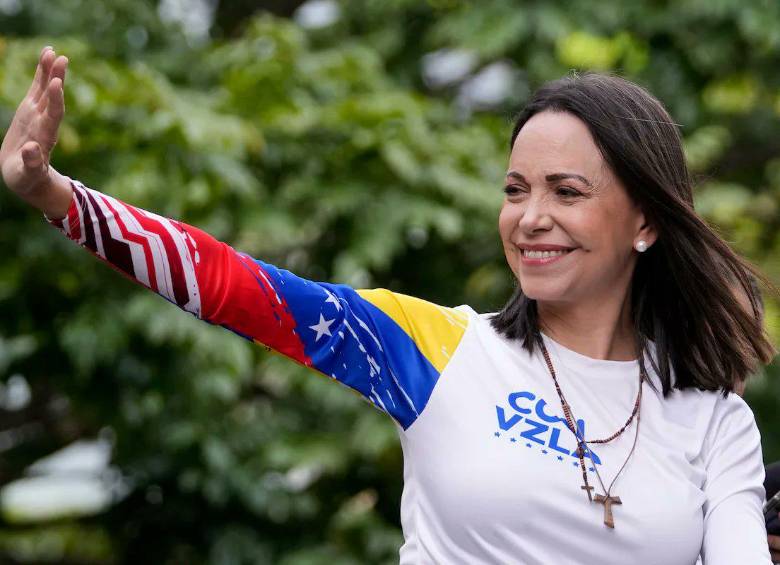 María Corina Machado afirma que regresará a Venezuela “en pocas semanas”. FOTO: AFP.