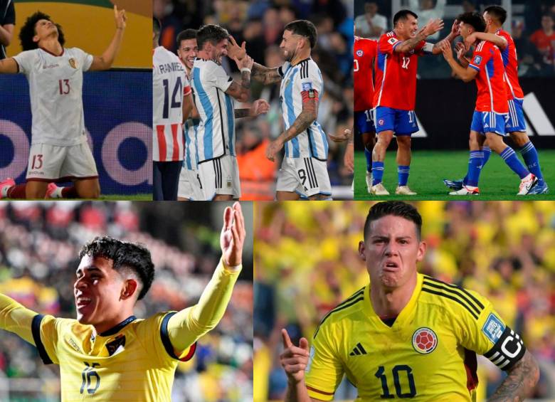 La tabla de posiciones, tras la fecha 3 de Eliminatorias, sufrió varias modificaciones. FOTO CONMEBOL